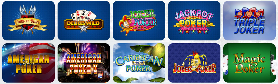 Video Poker SLOTTICA CASINO